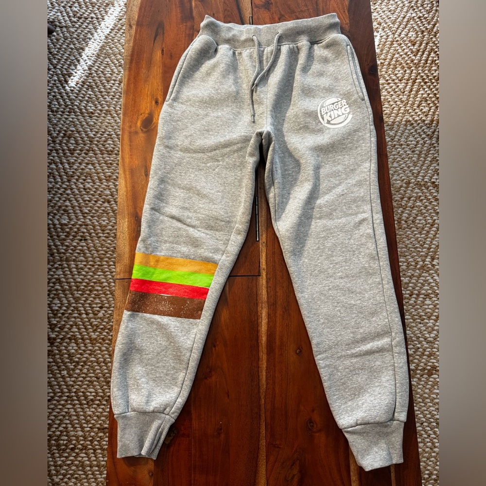 RARE BURGER KING SWEATPANTS